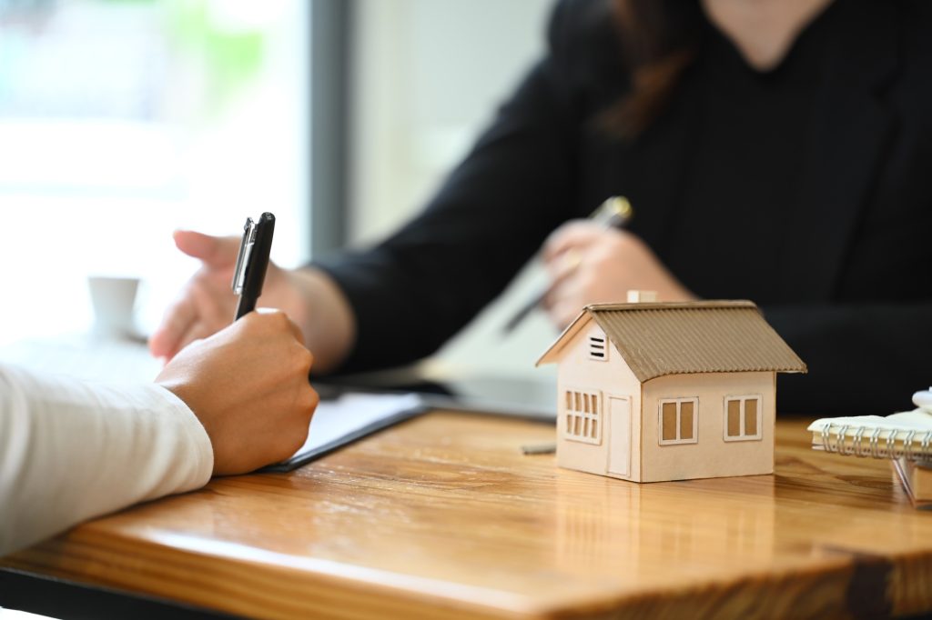 Real estate and property insurance concepts